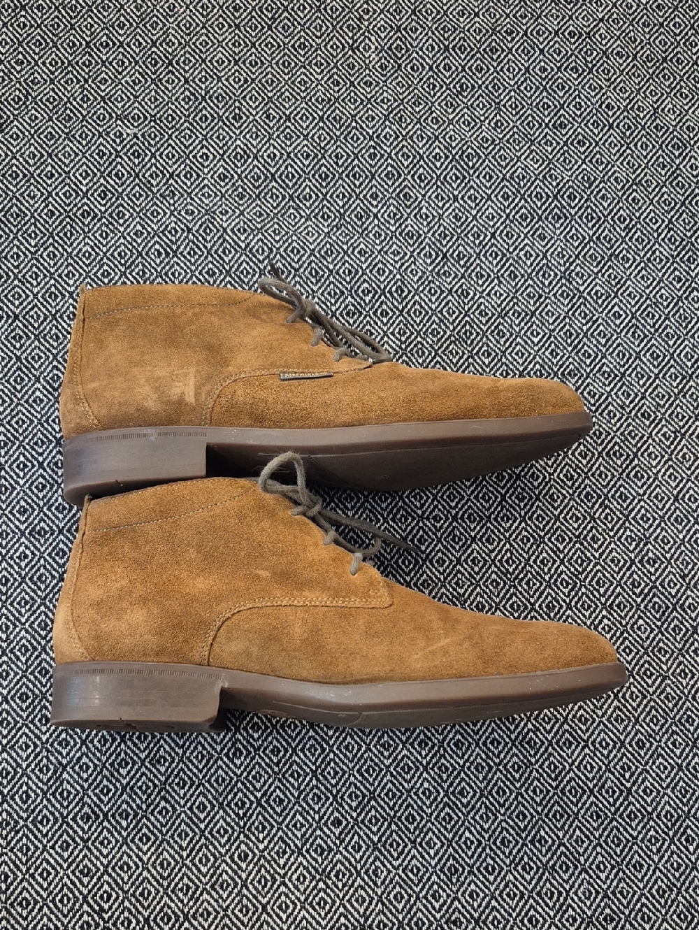 Mephisto Mens Claudio Brown Suede Ankle Boots Size 10 - Picture 7 of 12